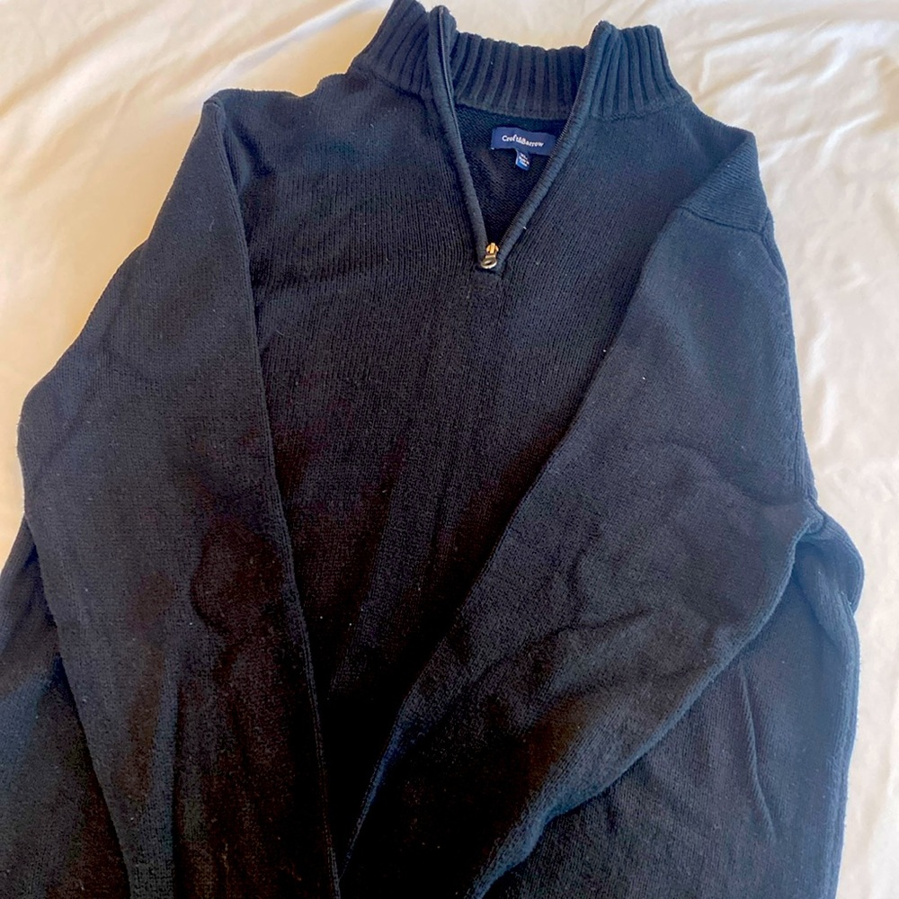 Men’s Croft and Barrow Black Sweater XL